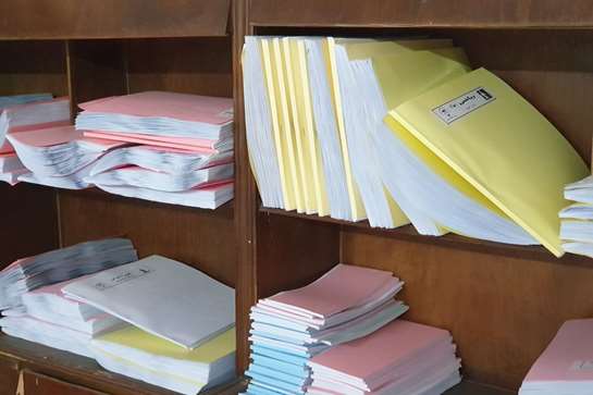 گزارش تصویری از روند چاپ کتاب‌های بریل